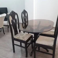 مبلمان ۸ نفره همراه بامیز + میز ناهارخوری ۴نفره|مبلمان خانگی و میز عسلی|تهران, شهرآرا|دیوار