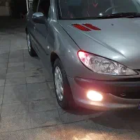 پژو 206 تیپ2  تمیز خانگی  بدون آفتاب سوختگی