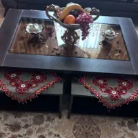 میز جلو مبلی و ۴ میز عسلی|مبلمان خانگی و میز عسلی|الوند, |دیوار