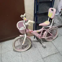 دوچرخه دخترانه صورتی|دوچرخه، اسکیت، اسکوتر|تهران, فرزانه|دیوار