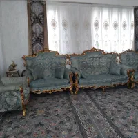 مبل ۷ نفره فیروزه ای