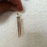 گوشواره طلا مدل ریخته