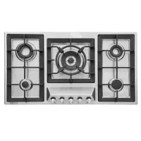 اجاق گاز 5 شعله استیل البرز|اجاق گاز و لوازم برقی پخت‌وپز|اصفهان, احمدآباد|دیوار