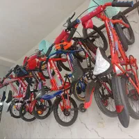دوچرخه بچه گانه دست دوم تعمیر شده با قطعات فابریکی