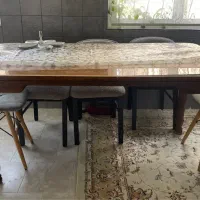 میز غذاخوری|میز و صندلی غذاخوری|ورامین, ورامین|دیوار
