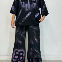 ست تیشرت شلوار زنانه ودخترانه