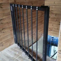 نصب نرده استیل آلومینیوم چوبی اقساطی|خدمات پیشه و مهارت|قزوین, |دیوار