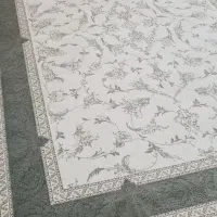 فرش مرینوس بافت کاشان ۱۲۰۰ شانه گل برجسته|فرش|تهران, پونک|دیوار