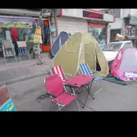 شیدسایبان طاقه ای چترچادر مسافرتی برزنت چادرماشین