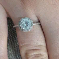 طلا (گوشواره و انگشتر) سالم و در حد نو|جواهرات|الیگودرز, |دیوار