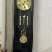 ساعت ایستاده چوبی