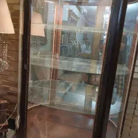 ویترین کریستال و آباژور و ساعت|بوفه، ویترین، کنسول|پردیس, فاز ۲|دیوار