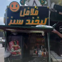 همکار فلافل زن