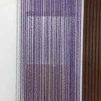 پرده فانتزی تمیز و در حد نو جنس خوب .