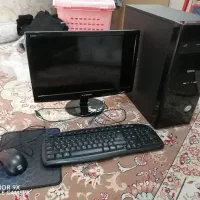 کامپیوتر کامل همراه با کیس و مانیتور