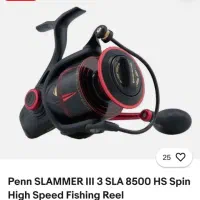 فروش چرخ کاملا نو ماهیگیری penn slammer 3 8500 hs|ماهیگیری|تهران, پونک|دیوار
