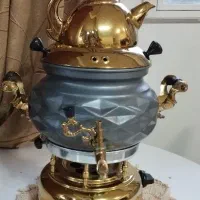 سماور و قوری نو سه کاره با کارتن