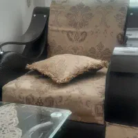 مبل ۷نفره چرم وپارچه ترکیه