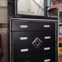 کمد چوبی آینه دار
