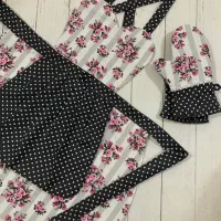 سرویس13پارچه آشپزخانه دمکنی|سفره، حوله، دستمال آشپزخانه|رشت, گلباغ نماز|دیوار