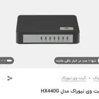 فروش یک دستگاه گیت وی نیوراک مدل HX440G