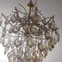 لوستر۶شاخه کریستال
