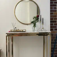 میز تلوزیون و اینه کنسول مدرن برای تازه عروس