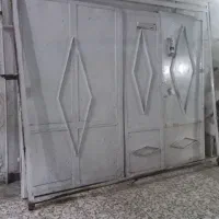 درب حیات سه لنگه عرض ۲ونیم وارتفاع ۲۲۰ سالم