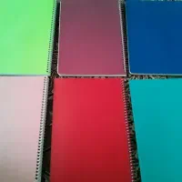 دفتر فنری خط دار