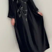 مانتومشکی عبایی مخمل والیزه|لباس|کاشان, فاز ۲ ناجی آباد|دیوار