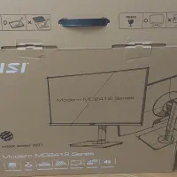 مانیتور گیمینگ MSI MD2412 سفید  ۲۴ اینچ  100Hz|قطعات و لوازم جانبی رایانه|تهران, ستارخان|دیوار