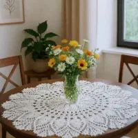 رومیزی گل لاله