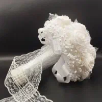 گل  عروس دسته