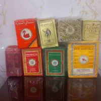 هفت بسته چای قدیمی کلکسیونی آنتیک