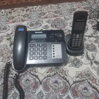تلفن و بی سیم پاناسونیک در حد نو