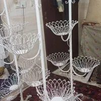 پایه گلدان فلزی