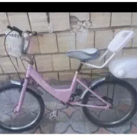 دوچرخه ۲۰ صورتی فروش فوری|دوچرخه، اسکیت، اسکوتر|سیرجان, |دیوار