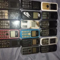17 عدد گوشی ساده + یک گوشی huawei لمسی قدیمی