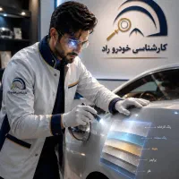 تشخیص رنگ، کارشناس خودرو، کارشناسی فنی در محل