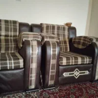 مبل 7 نفره به همراه میز جلو مبلی|مبلمان خانگی و میز عسلی|دامغان, |دیوار