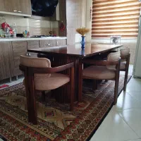 زیرکار درار رنگ مبل راحتی و استیل