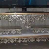 میز تلویزیون شیک طرح برنز