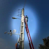 دوربین مداربسته پ ل ا ک خ و ا ن دید در شب رنگی|دوربین مداربسته|چالوس, |دیوار