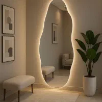 اینه دفرمه|آینه|تبریز, |دیوار