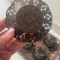 سرویس چایخوری مسی ساخت ترکیه|صنایع دستی و سایر لوازم تزئینی|اصفهان, شهرک کاوه|دیوار