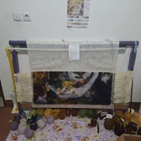 تابلوفرش دست باف طرح نیازونوازش طرح زیبا وپرفروش