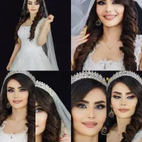 میکاپ شینیون رنگ بافت مژه کاشت ناخن کوتاهی پاکسازی