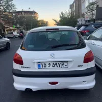 پژو ۲۰۶ تیپ ۶ اتومات سفید مدل ۱۳۸۹|خودرو سواری و وانت|تهران, جمهوری|دیوار