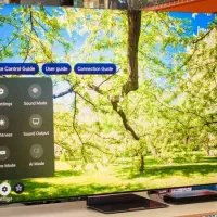 تلویزیون هوشمند QLED 2025 کمپانی کره ای سامسونگ|تلویزیون و پروژکتور|بجنورد, |دیوار