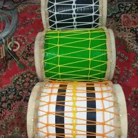 کارگاه دمام سازی زنگنه|سازهای سنتی|برازجان, |دیوار